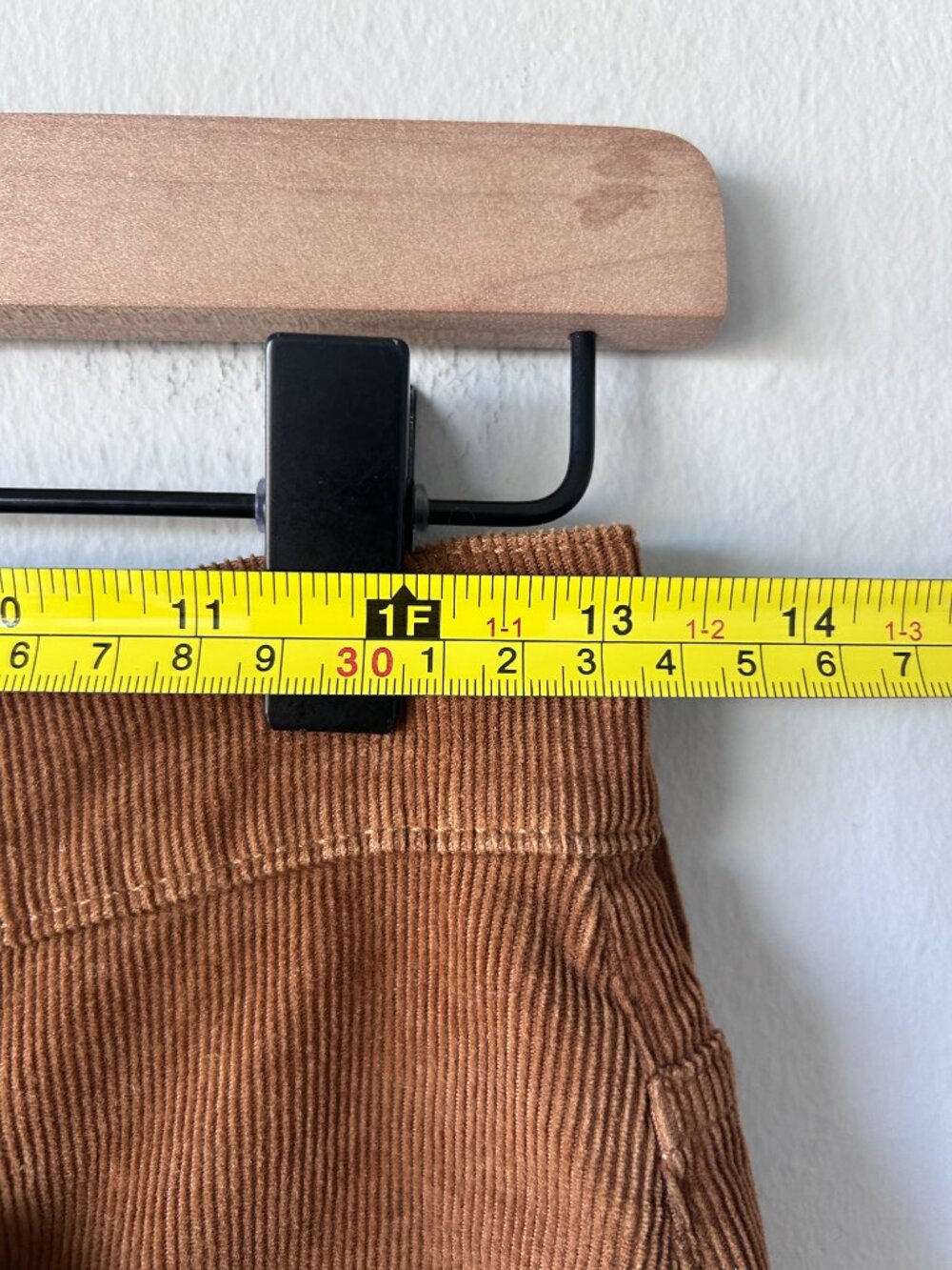J.Crew Re-Imagined High Rise ’90s Wide Leg Corduroy Pants Brown 25 - Picture 8 of 10